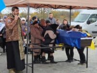 Майже через рік після загибелі Полтавщина прощалася з воїном Сергієм Козинцем