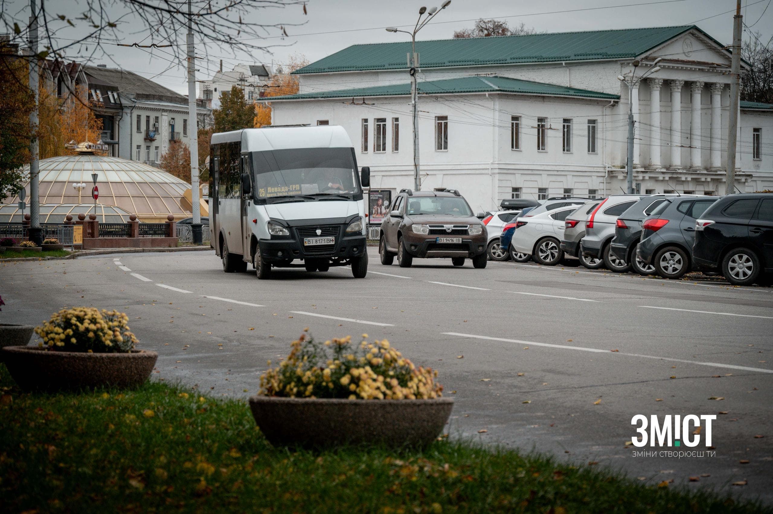 Маршрутка в Полтаві