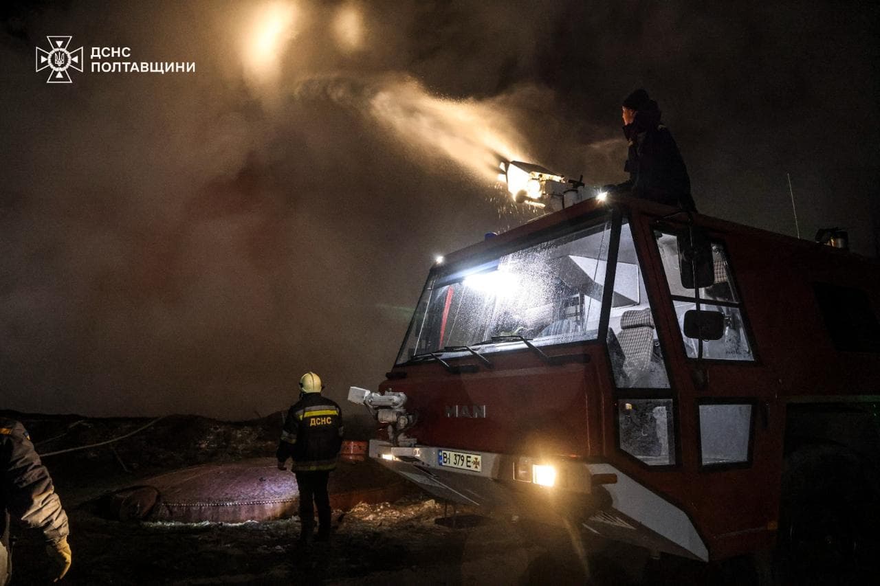 Ліквідація обстрілу Полтавщини 19 січня