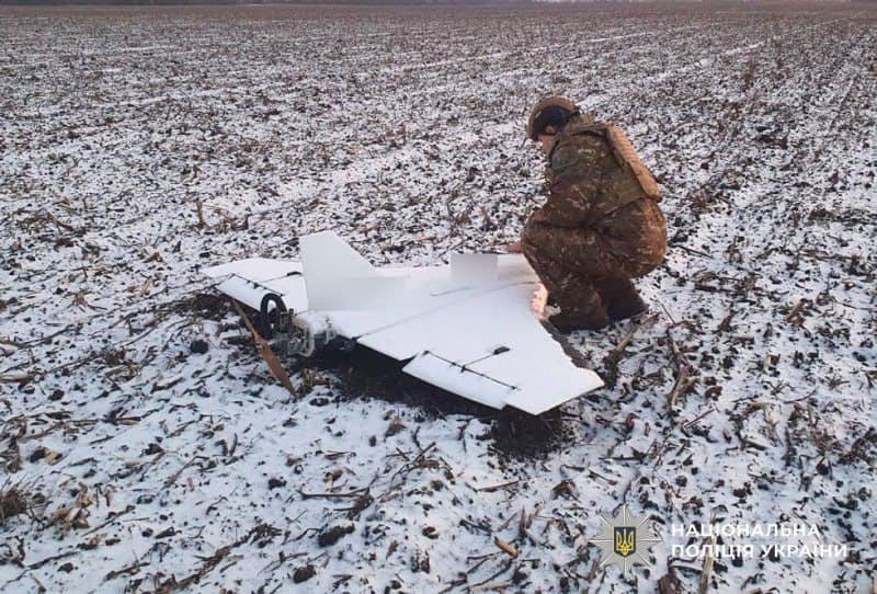 Знешкодження уламків ворожих дронів