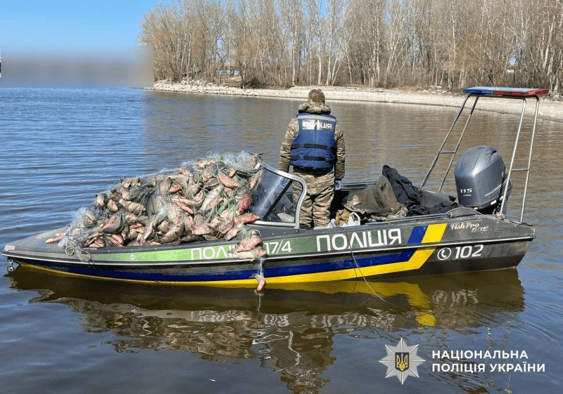 Виявлена риба у Кременчуцькому водосховищі