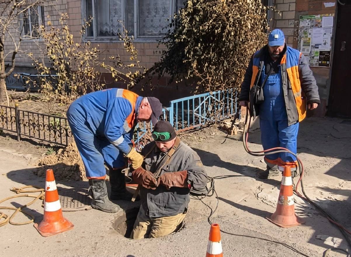 Заміна зношеного трубопроводу