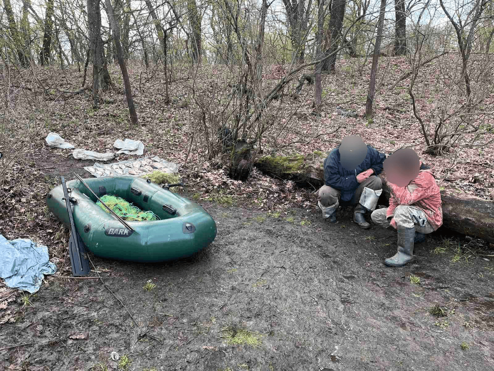 Затримання ймовірних правопорушників