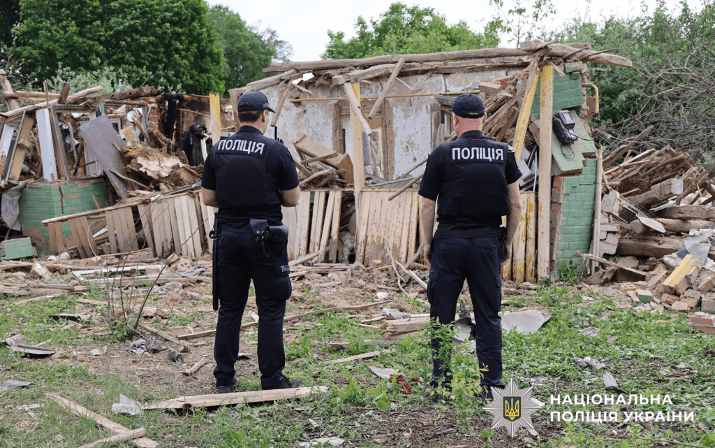 Наслідки атаки по Полтавському району 25 травня