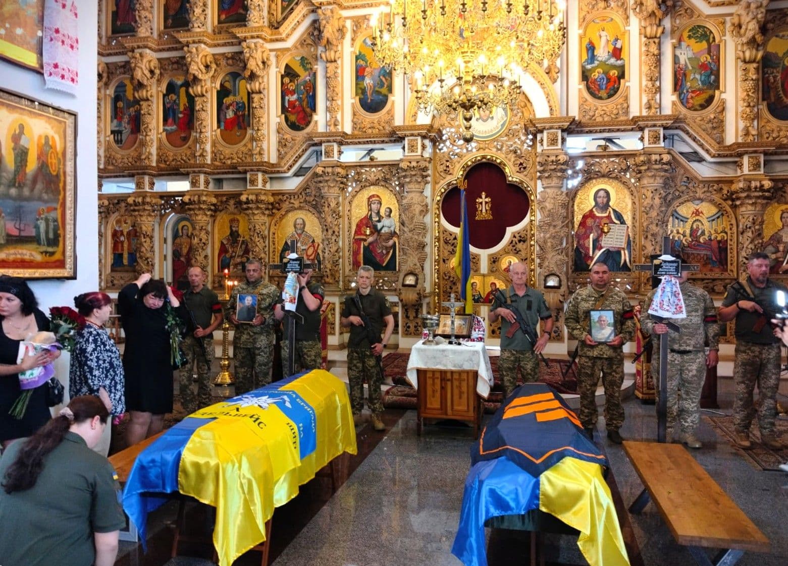 Прощання із захисниками 26 червня