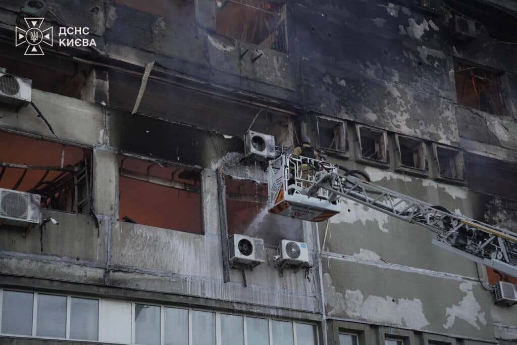Ліквідація наслідків ворожого обстрілу