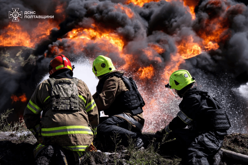 Пожежними потягами на Полтавщині ліквідували на...