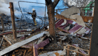 Російські війська засвітла атакували підприємство у Полтавському районі