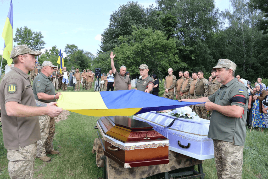 На Полтавщині попрощалися із захисником та його...