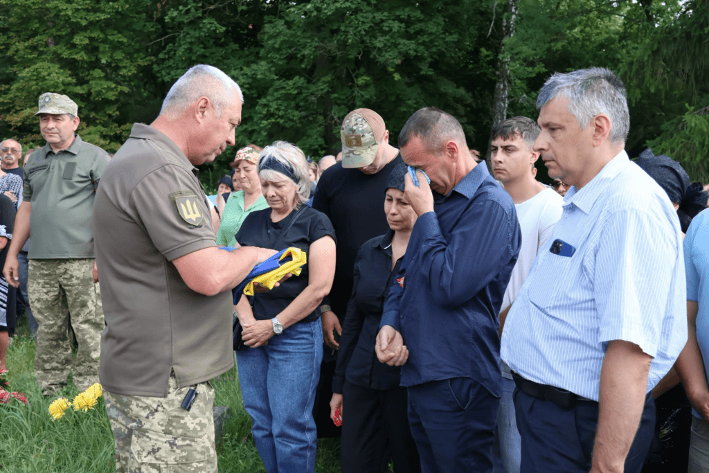 На Полтавщині попрощалися із захисником та його...
