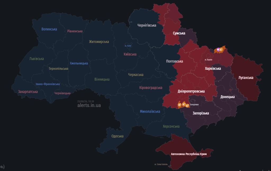 Полтавщина під загрозою російських атак 25 серп...