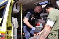 Рятувальники надали допомогу двом постраждалим внаслідок обстрілу у Полтаві
