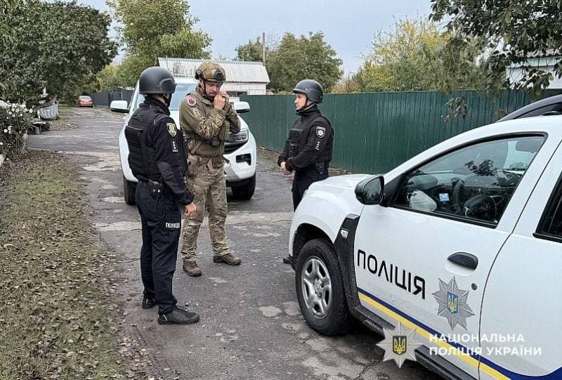 «Шахед» приземлився у двір на Полтавщині (ФОТО)
