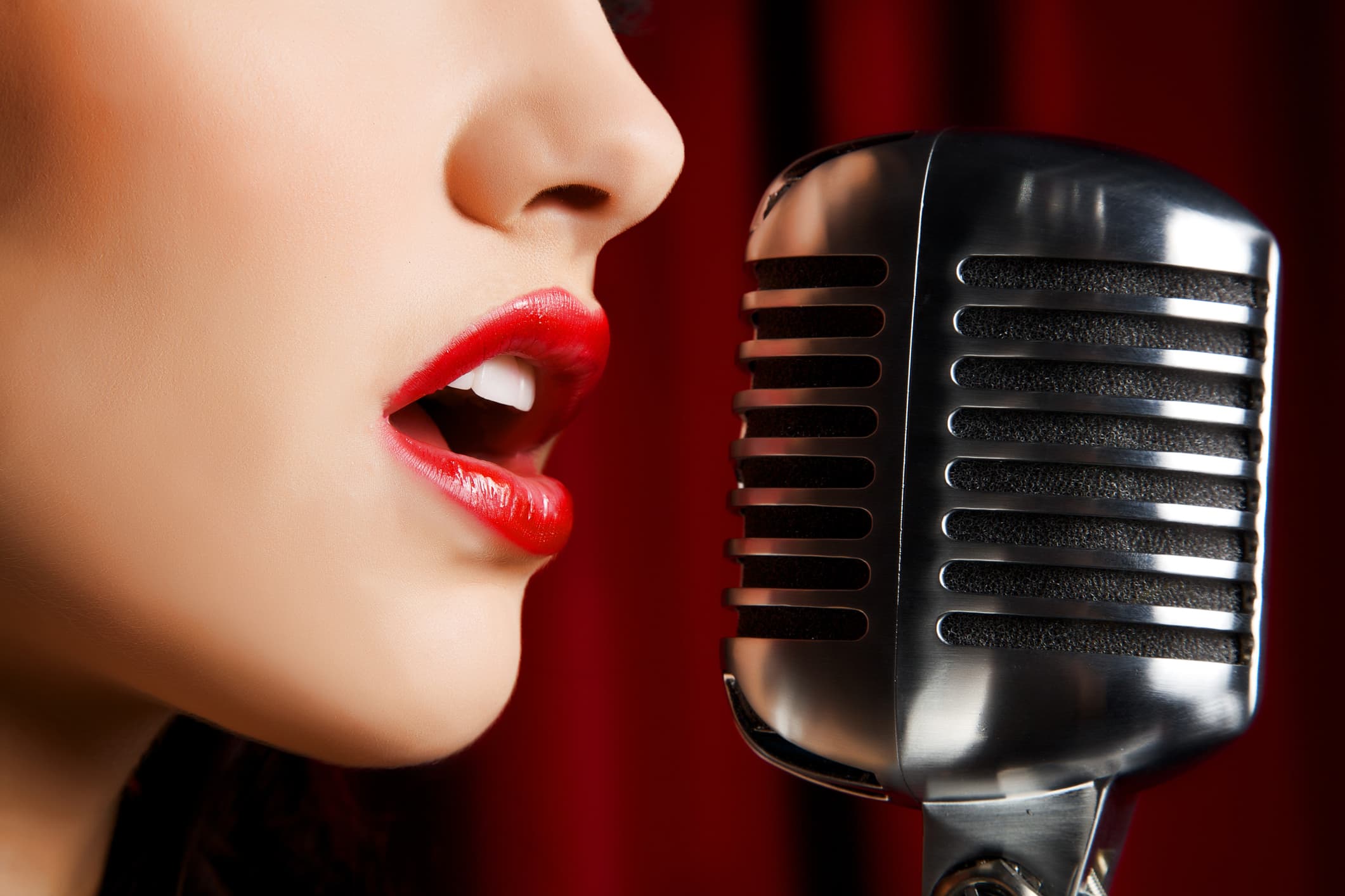 Retro Glamour Singer
