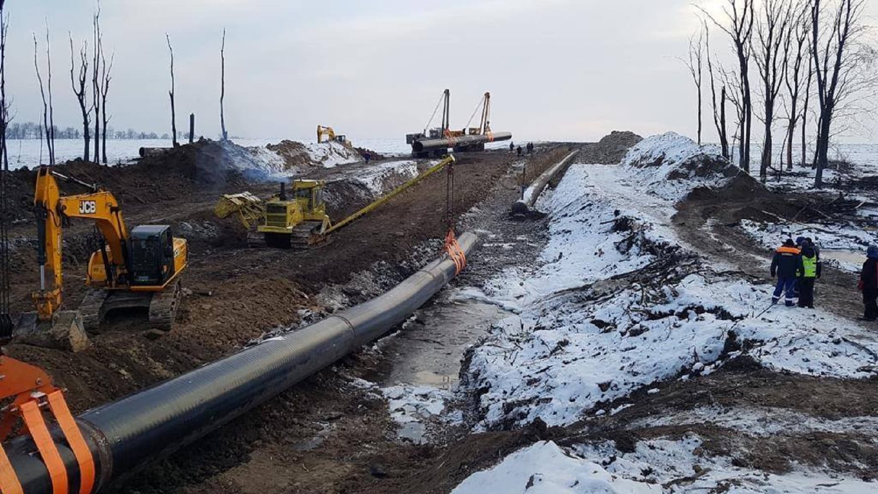 Ілюстративне фото роботи з відновлення газопроводу