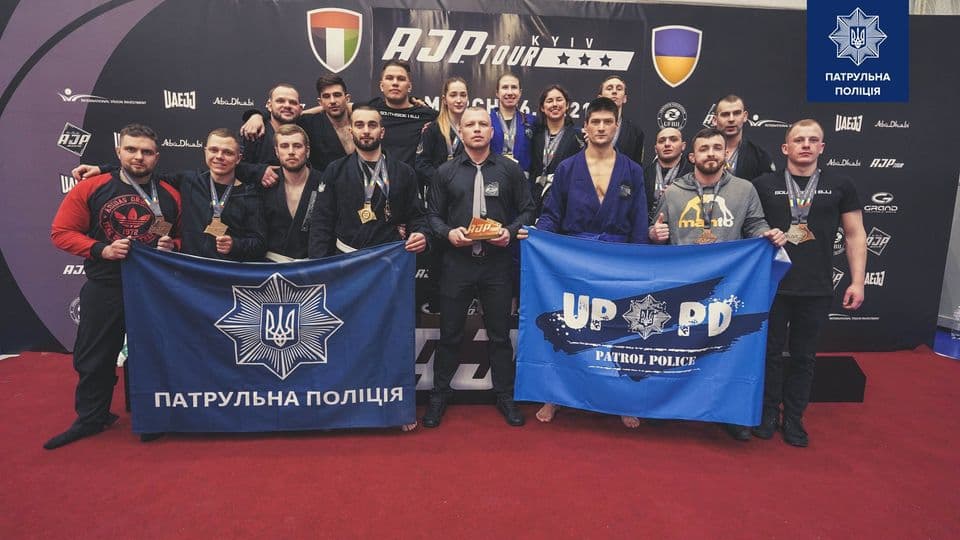 Патрульні з Полтави вибороли призові місця на міжнародних змаганнях з джиу-джитсу