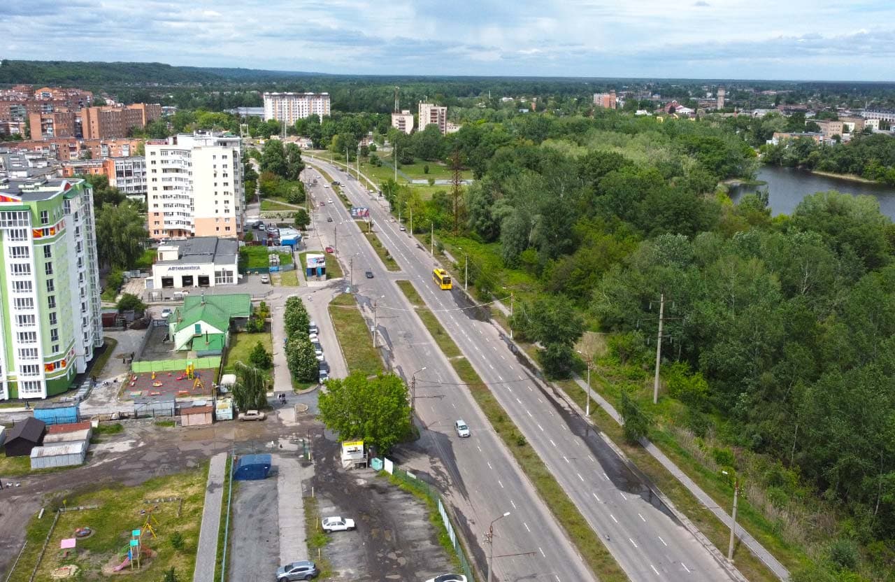 Проспект Миру у Полтаві