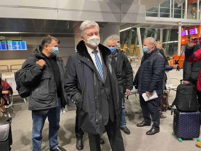 Петро Порошенко, 17 січня 2022 рік