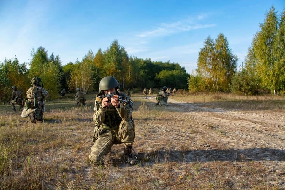 Резервісти Полтавщини під час змагань на Рівненщині