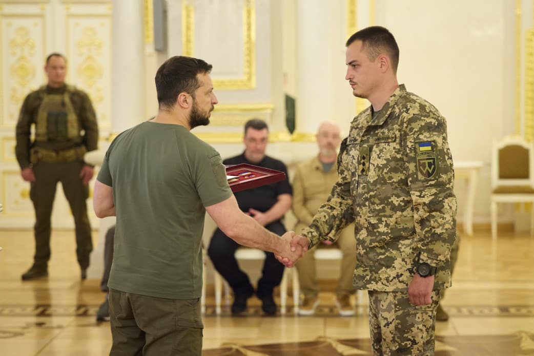 Володимир Зеленський та Артур Кравченко