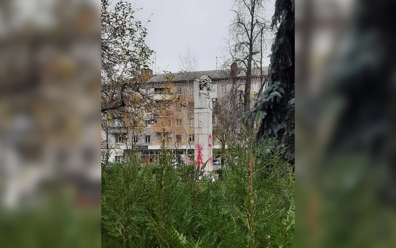 Пам’ятник Пушкіну у Кремечуці