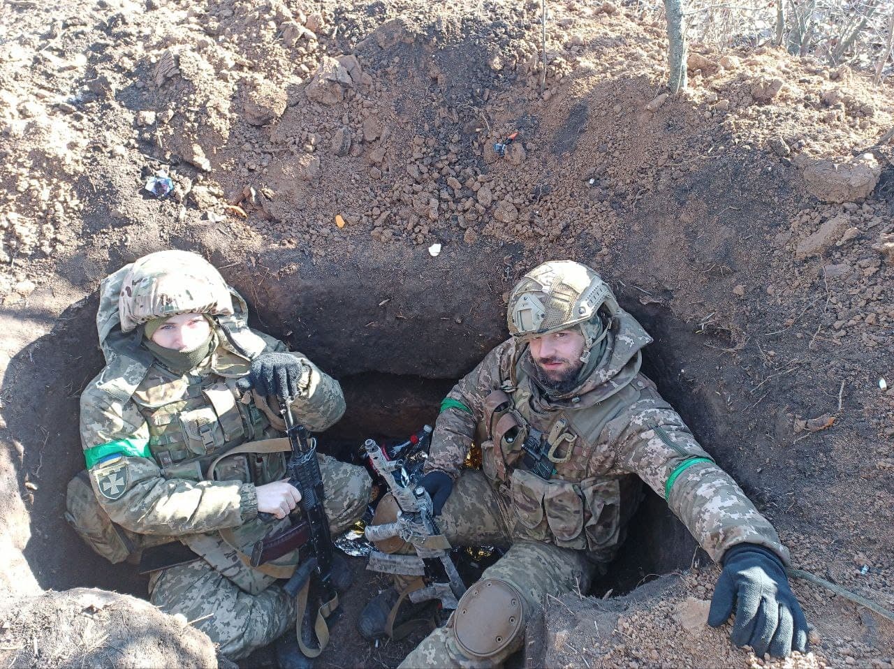 Юліан Матвійчук з побратимом