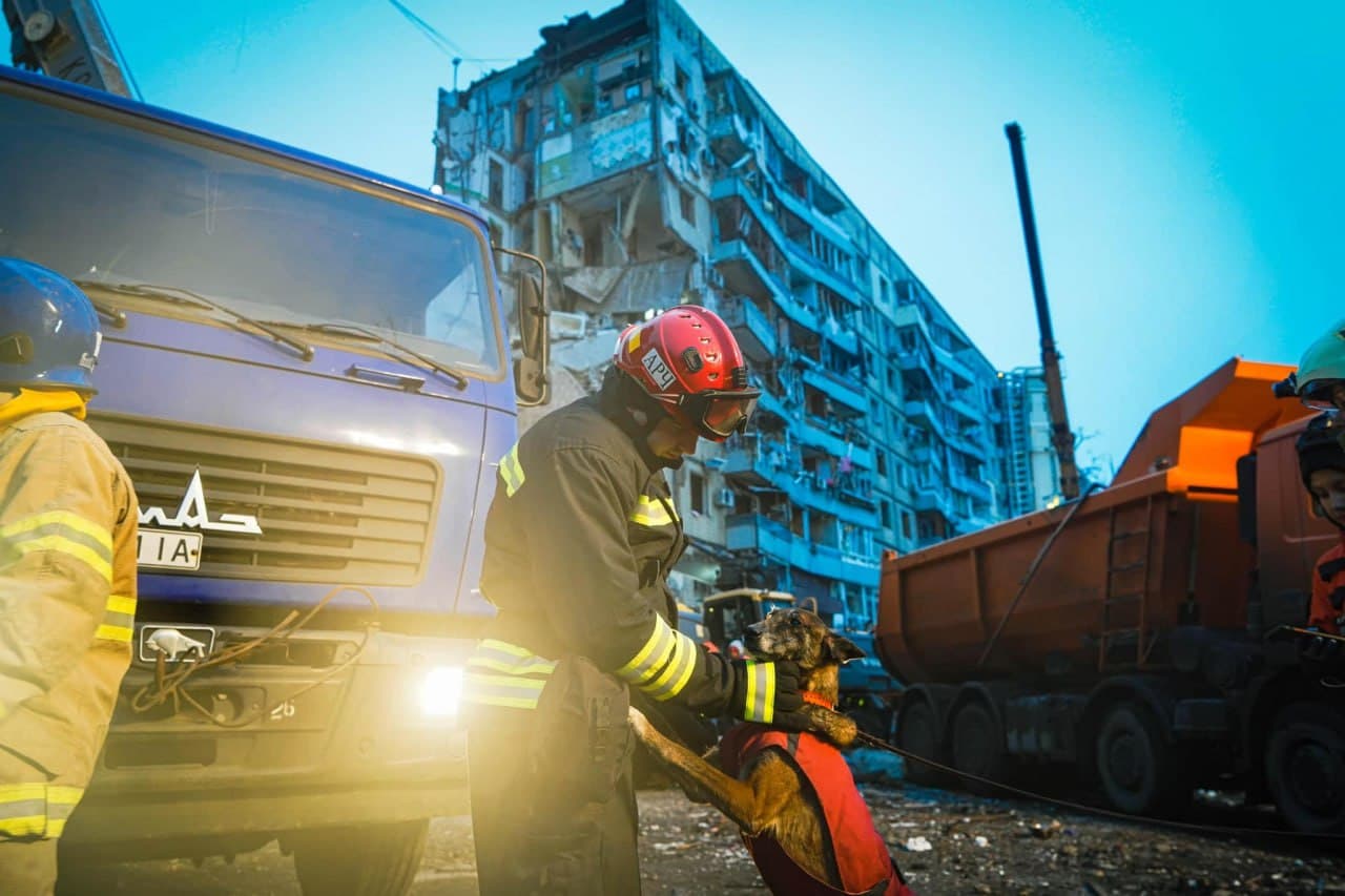 Рятувальна операція в Дніпрі