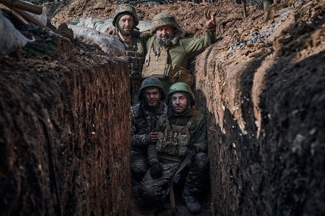 Піхотинці на бахмутському напрямку