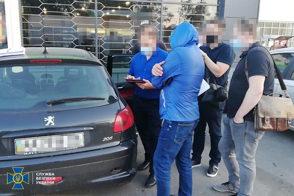 Затримання на хабарі