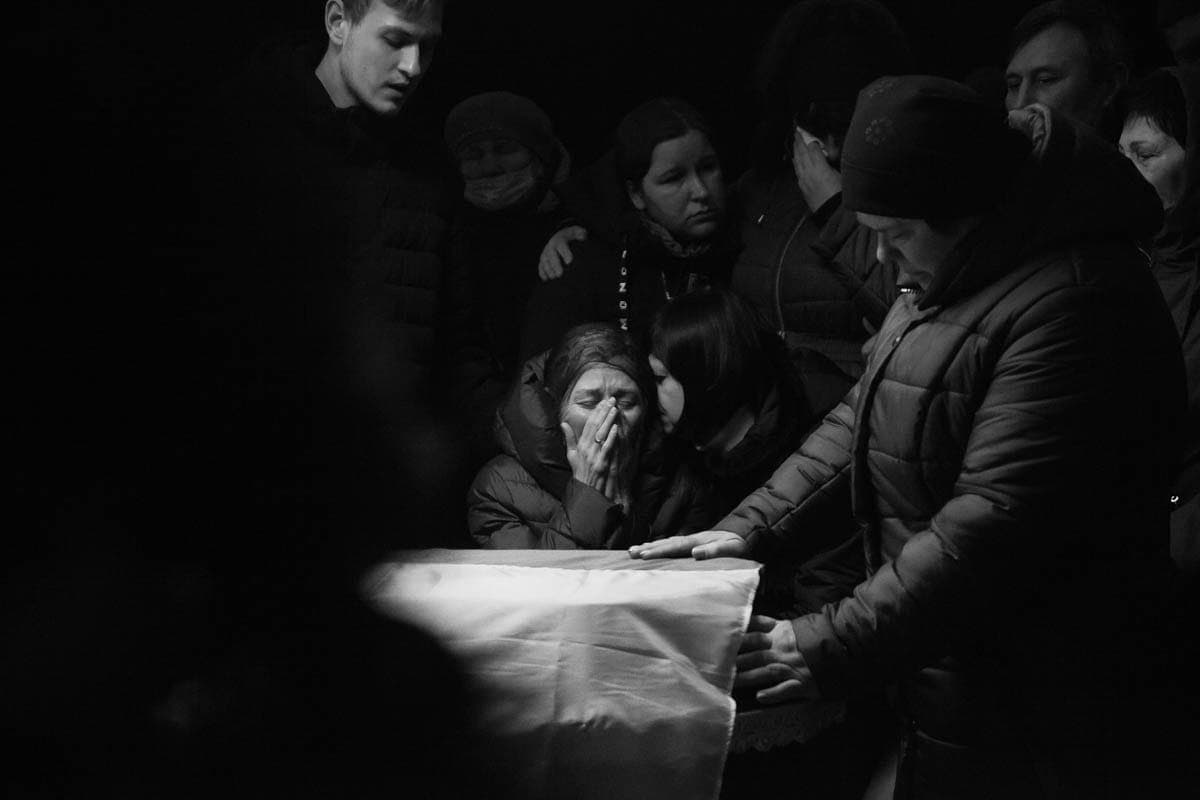 Родина прощається з Анатолієм Моргуном