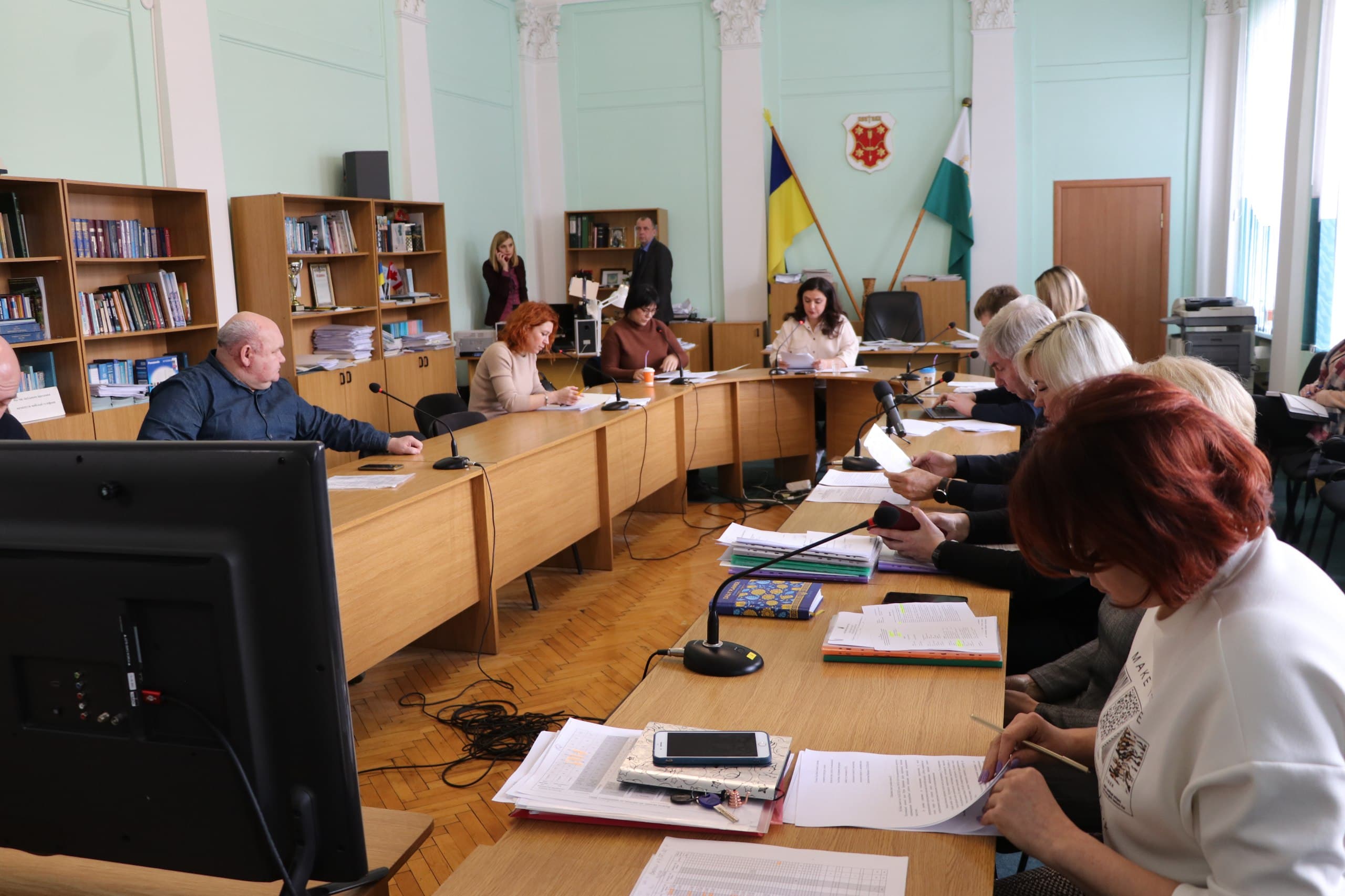 Ілюстративне фото. Засідання депутатської комісії з питань культури в лютому 2023 року