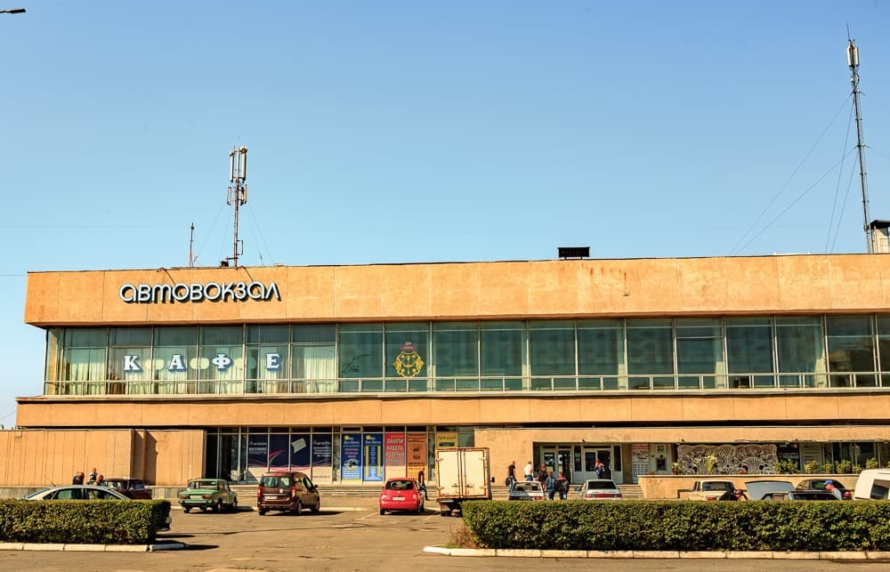 Автовокзал у Полтаві