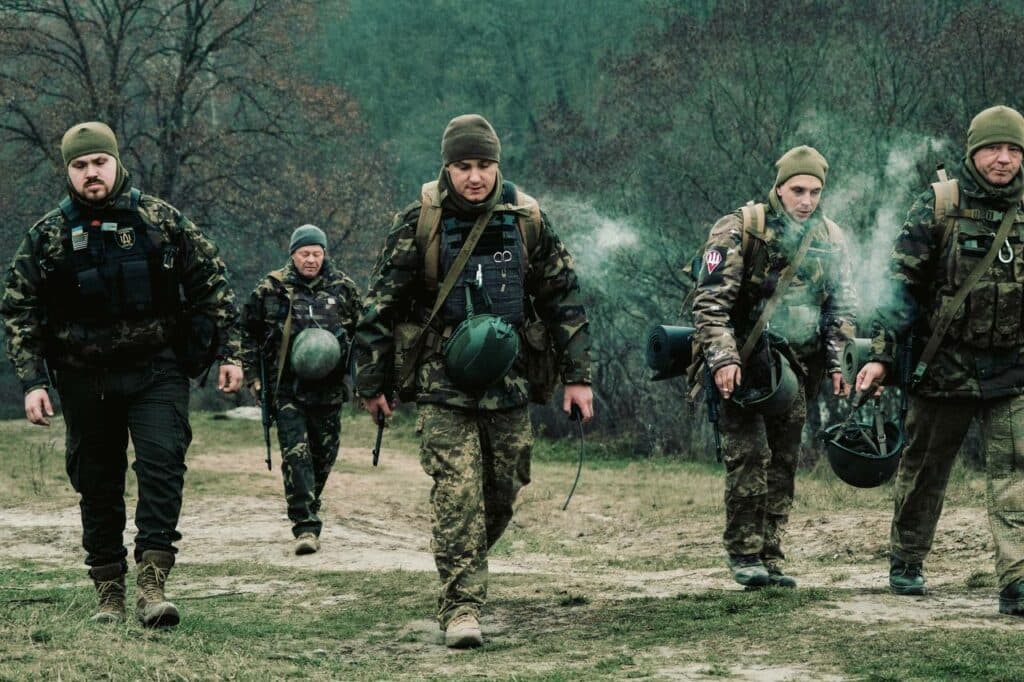 Віталій Демочко з побратимами