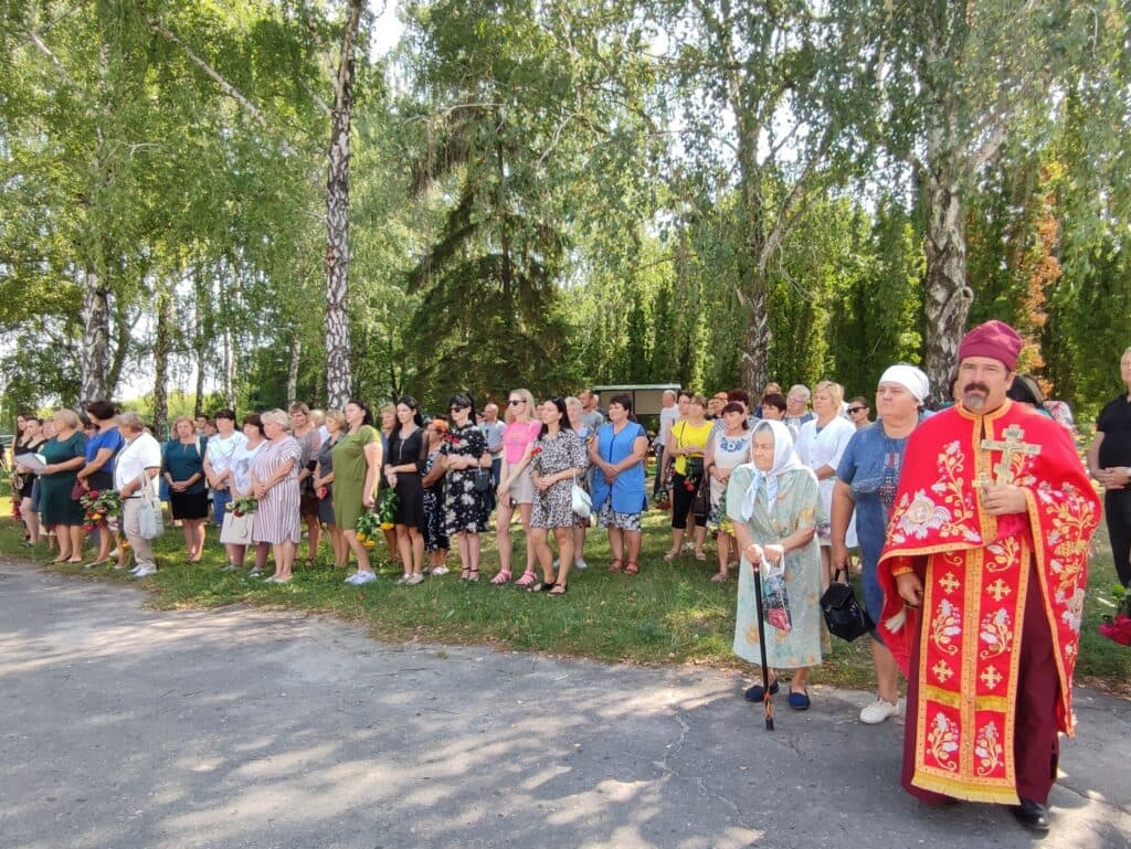 Меморіальні дошки воїнам. Церемонія відкриття