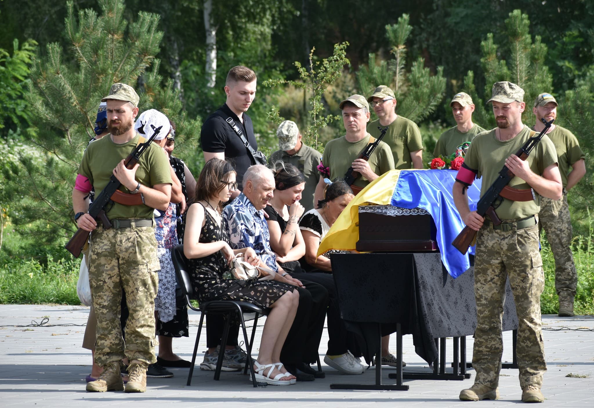 Прощання з Аркадієм Шаповаловим