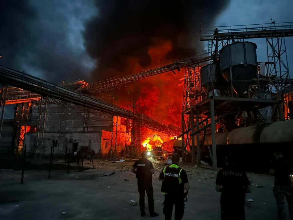 Удар по Полтавщині. Фото