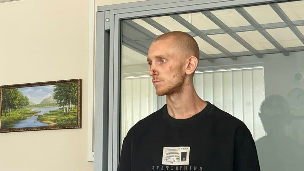 Роман Заволока у суді Фото – «Суспільне Полтава»