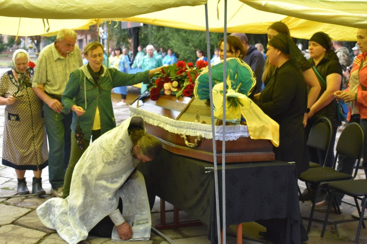 Прощання з воїном у Пирятині
