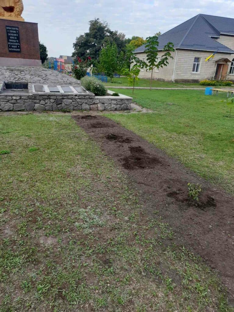 Викопали квіти на Алеї пам'яті