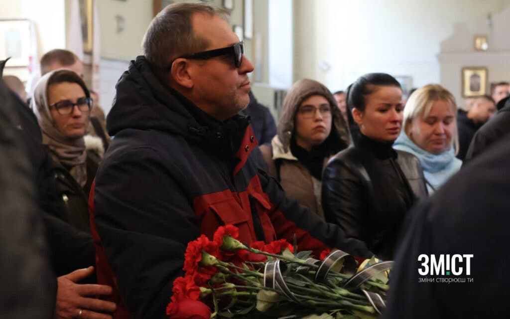 церемонія прощання в Полтаві
