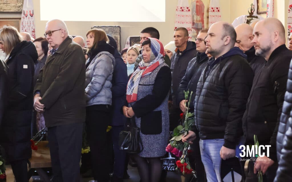 церемонія прощання в Полтаві