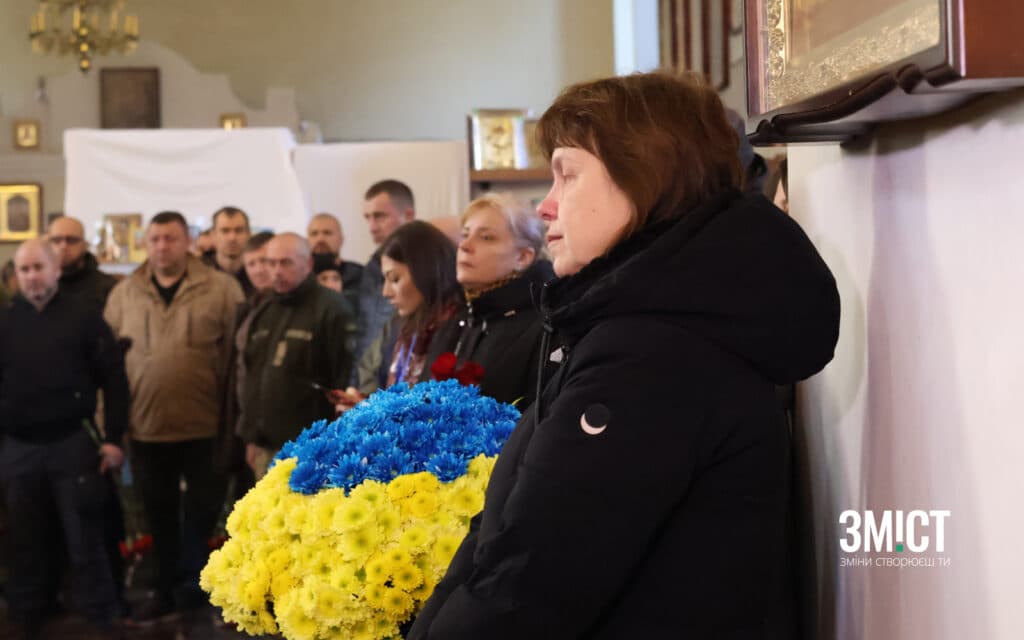церемонія прощання в Полтаві