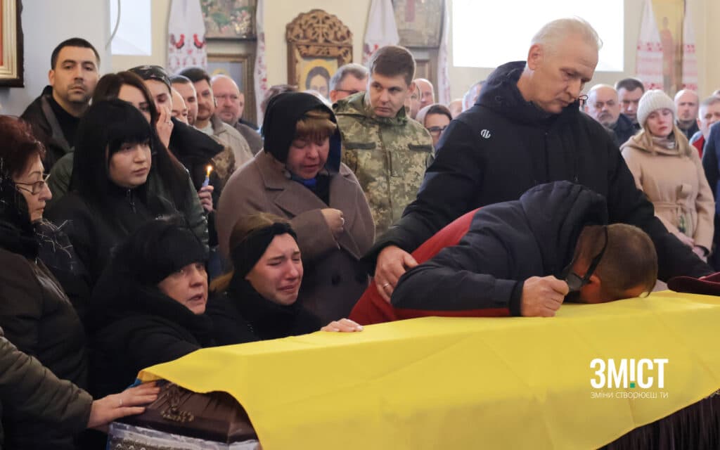 церемонія прощання в Полтаві