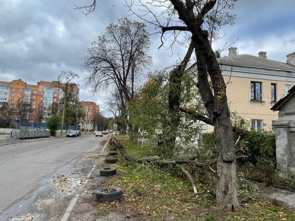 Пориви вітру в Полтаві