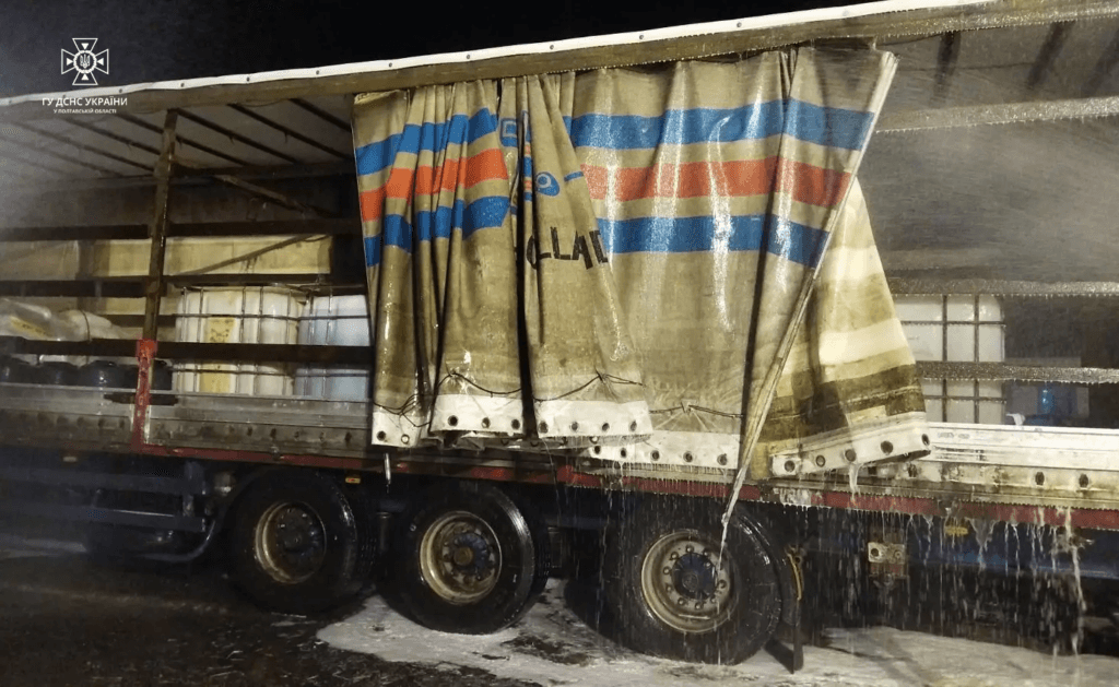 Витік кислоти на Полтавщині