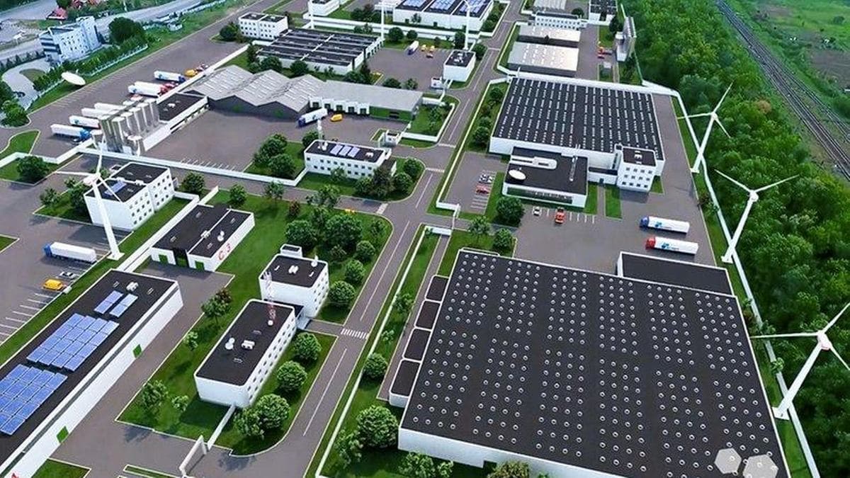 Ілюстративне фото. Макет індустріального парку