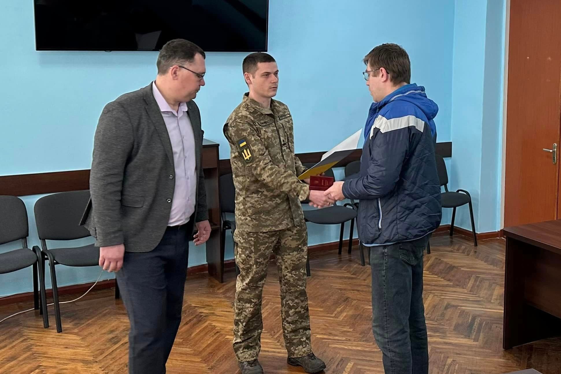 Вручення нагород полеглих захисників