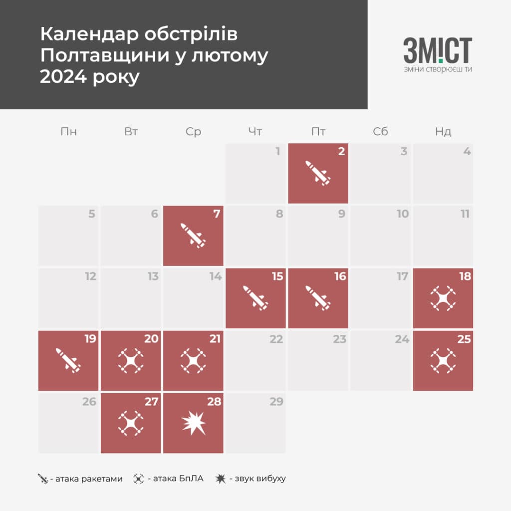 Мапа тривог 11 березня