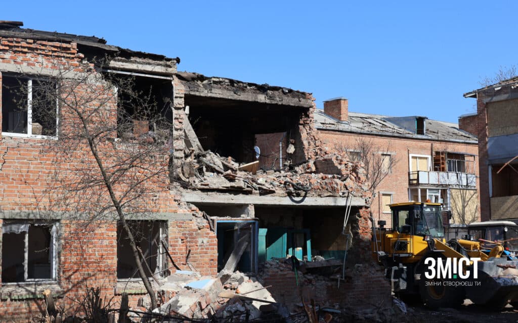 Гуртожиток під Полтавою, куди влучила ракета