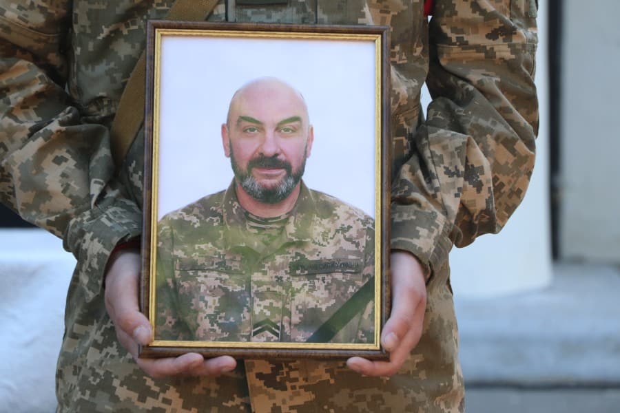 Прощання з воїнами